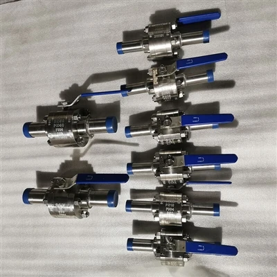 ASTM A182 F316 Кульові крани, 1-1/2 IN, 1000 PSI, довгий ніпель Доставка до Люксембургу