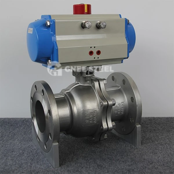 Pneumatic Actuator Two Piece Ball Valve Pneumatic Actuator Two Piece Ball Valve